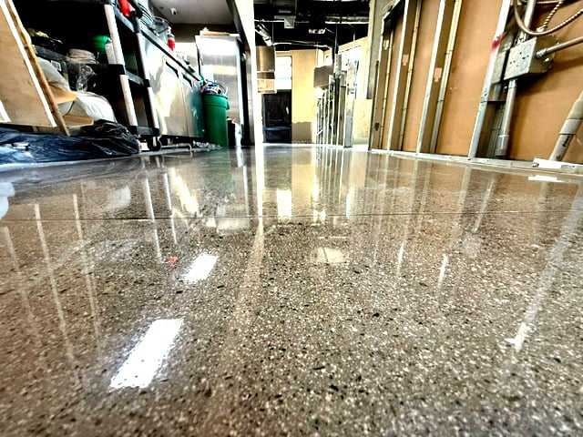 Los Aneleses Concrete Polishing - Recent Industrial Project