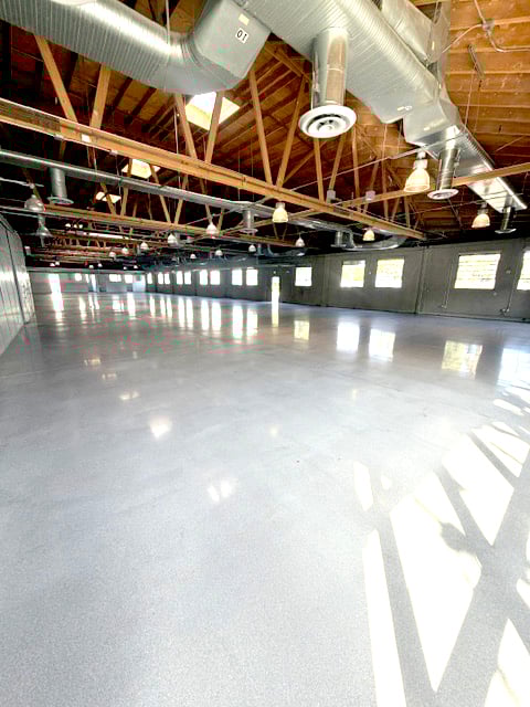Los Aneleses Concrete Polishing - Recent Warehouse Project