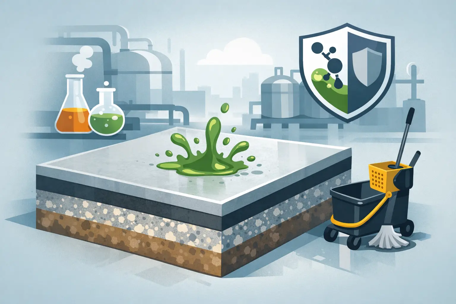 Chemical Resistant Concrete Flooring Explained