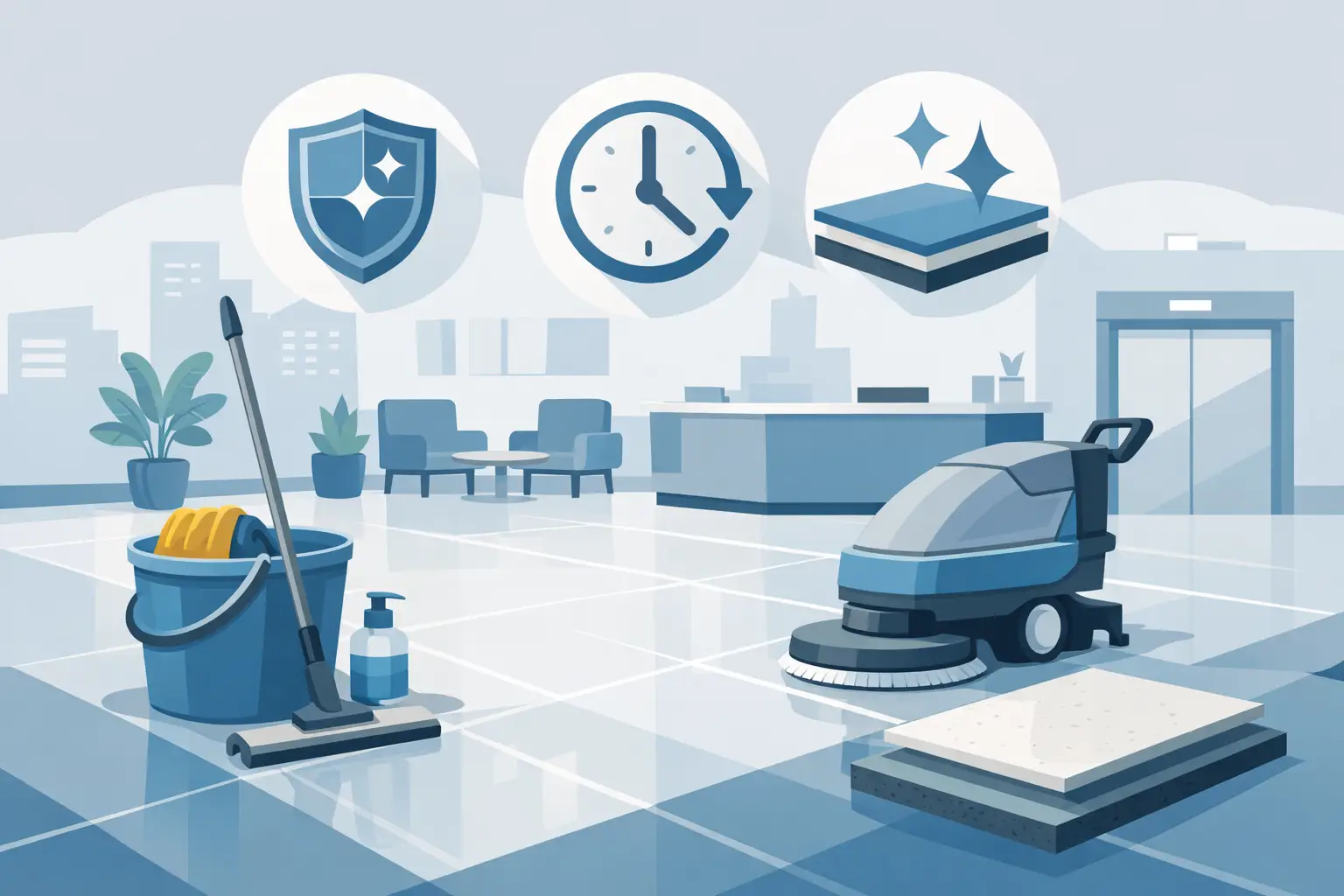 Low Maintenance Commercial Flooring That Lasts