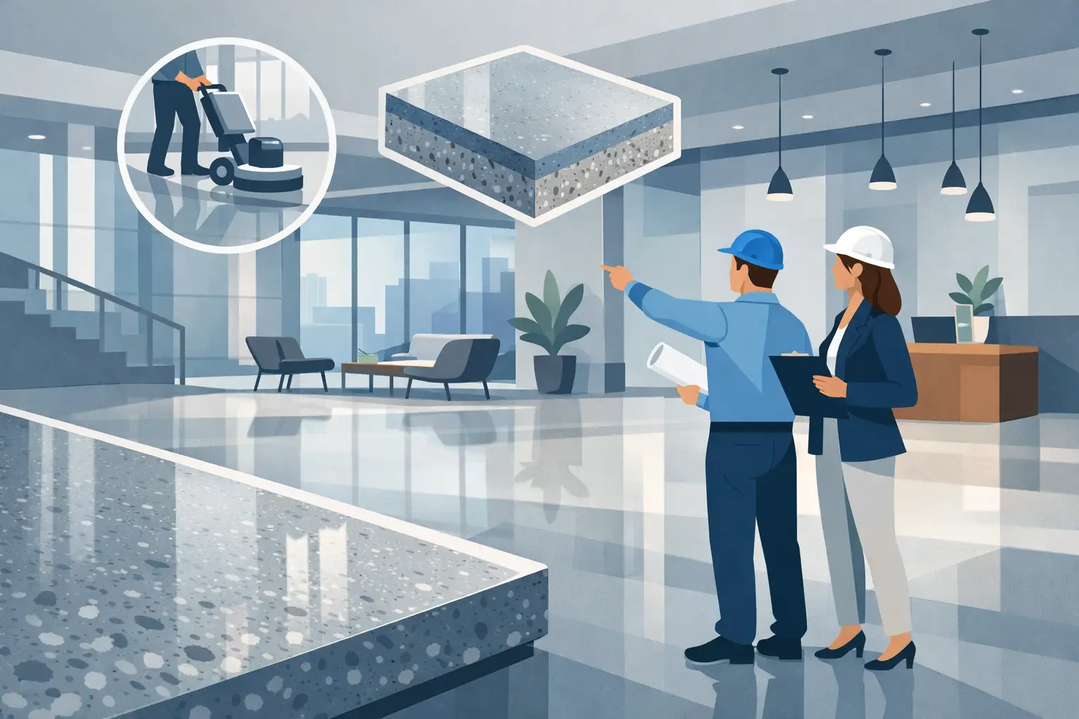 Commercial Polished Concrete Guide for Buyers