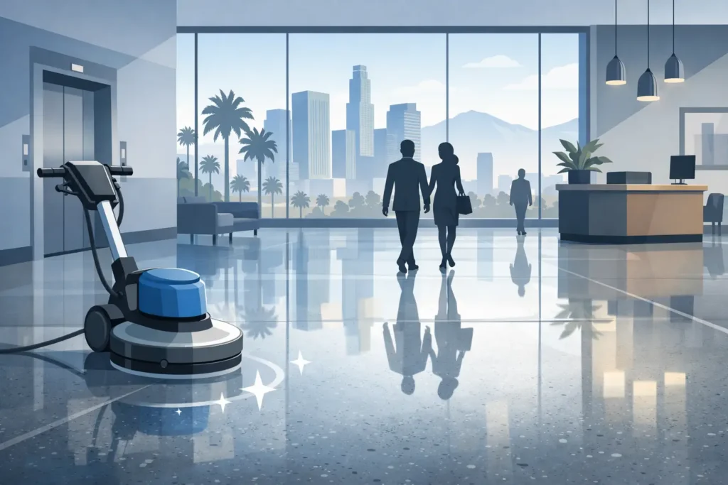 Concrete Polishing Los Angeles for Busy Floors