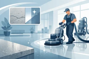 How to Polish Concrete Floors Right