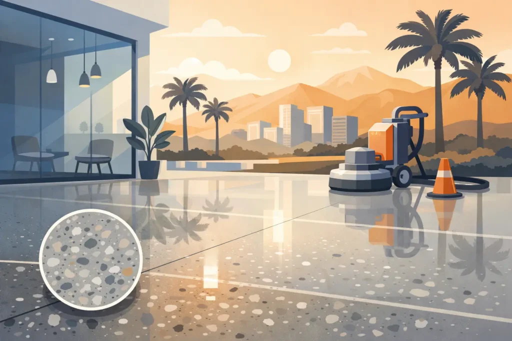 Orange County Polished Concrete That Performs