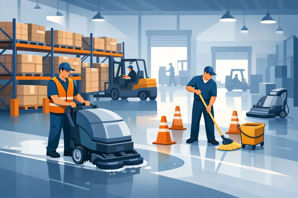 Warehouse Floor Maintenance Guide for Busy Facilities
