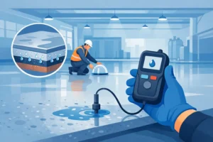 Industrial Floor Moisture Testing Done Right