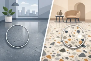 Polished Concrete Versus Terrazzo Compared
