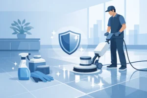 Polished Floor Cleaning That Protects Your Finish