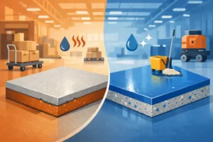 Urethane Cement Versus Epoxy for Busy Floors