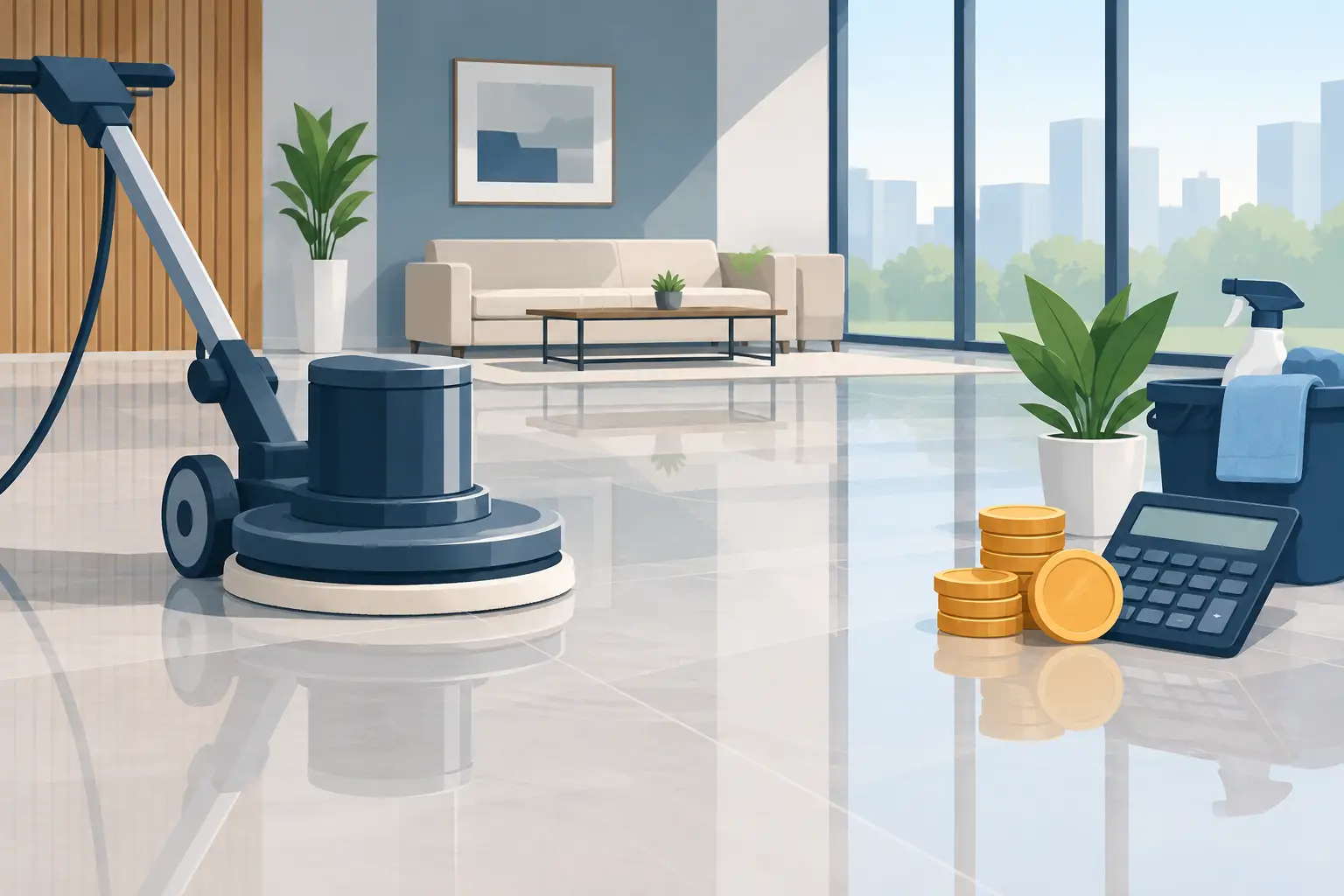 Are Polished Floors Low Maintenance? The Real Cost