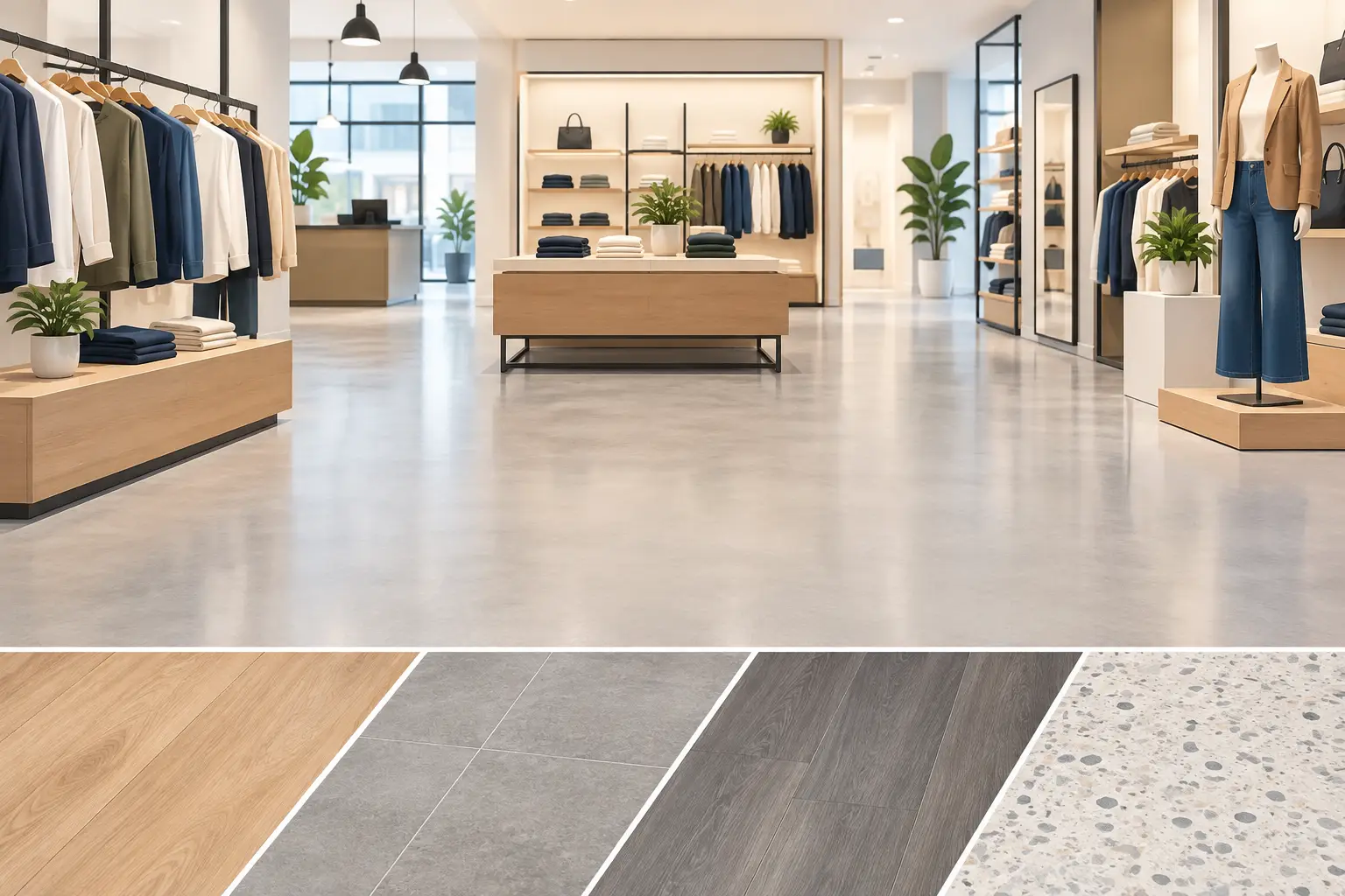 Best Floors for Retail Stores That Actually Last