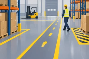 Warehouse Floor Markings That Improve Safety